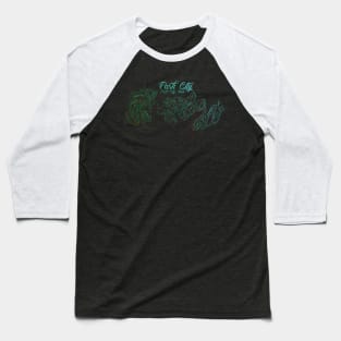 Park City Trail Map Baseball T-Shirt